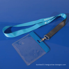 Custom New clear waterproof pvc id card holder/clear pvc card holder